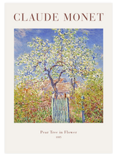Monet Pear Tree in Flower - Art Print